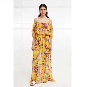 FRENCH CONNECTION Linosa Crinkle Maxi Dress